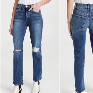 Le Jean Straight Leg Jeans